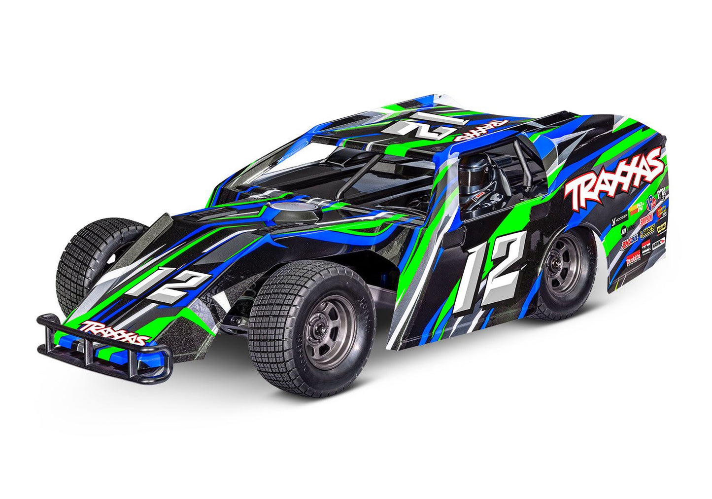 Traxxas 104354-74-GRN Slash Modified BL-2s Green