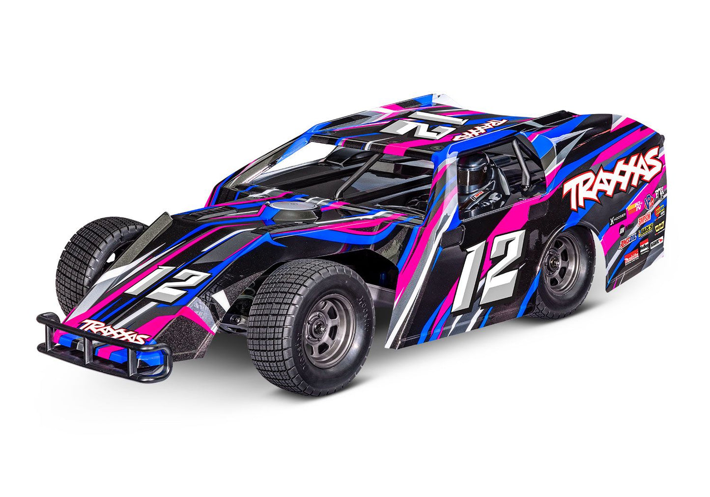 Traxxas 104354-74-PINK Slash Modified BL-2s Pink