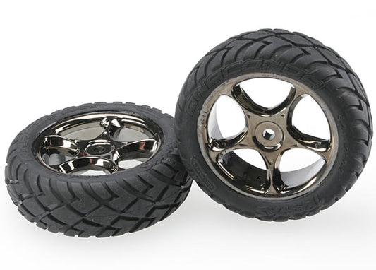 Traxxas 2479A T&W Blk Chrm 2.2/Anaconda Tire