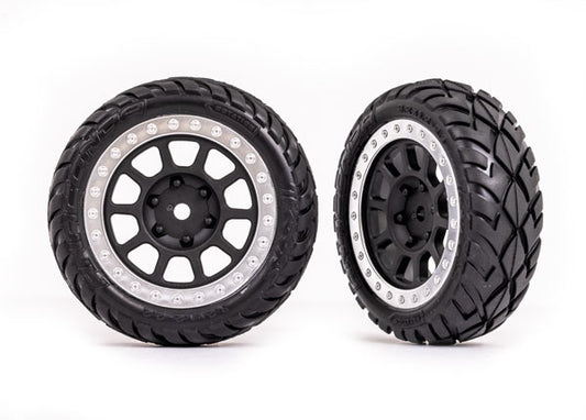 Traxxas 2479G T&W Stn Chrm 2.2/Anaconda Tire