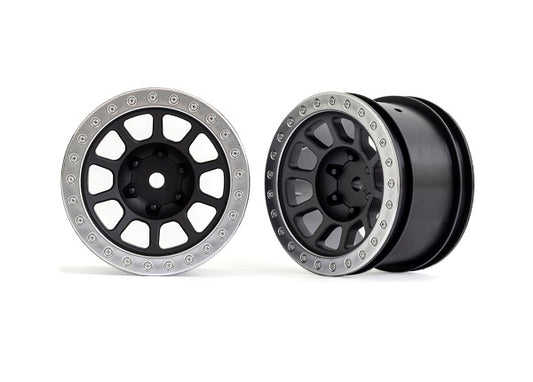 Traxxas 2480 Wheel 2.2 Stn Chrm Beadlock R