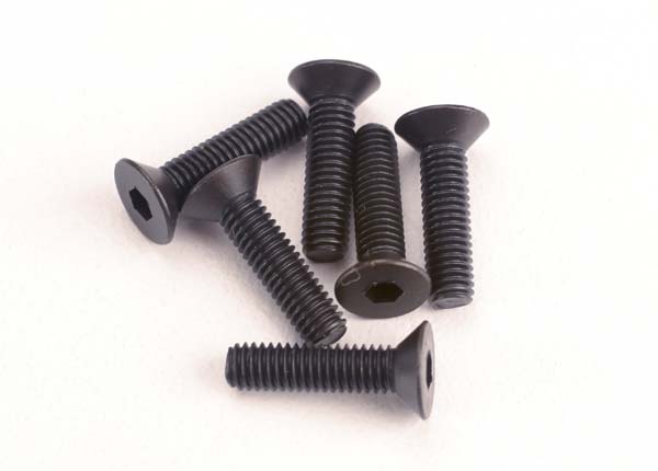 Traxxas 2552 Screws Countersunk 3X12Mm Hex