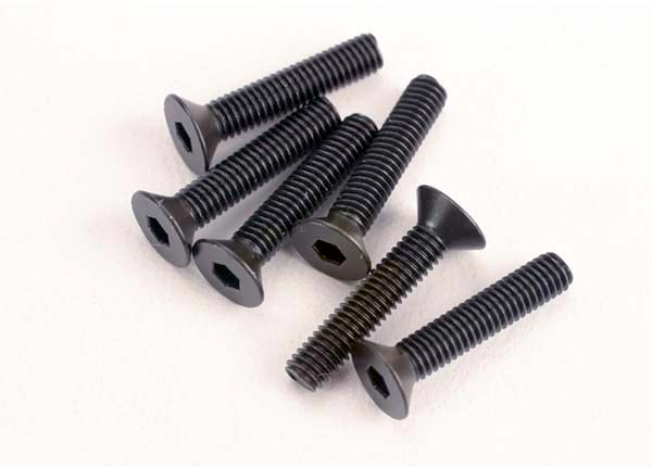 Traxxas 2553 Screws Countersunk 3X15Mm Hex