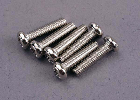 Traxxas 2561 Screws Round-Head 3X12Mm (6)