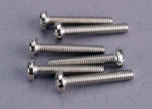 Traxxas 2565 Screws Round-Head 3X18Mm (6)