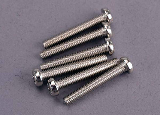 Traxxas 2566 Screws Round-Head 3X20Mm (6)