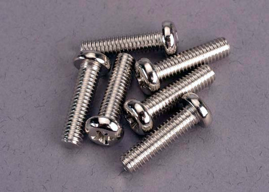 Traxxas 2573 Screws Round-Head 4X15Mm (6)