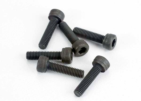 Traxxas 2584 Screws Cap-Head 3X12Mm Hex (6)