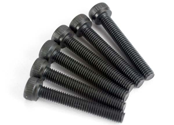 Traxxas 2585 Screws Cap-Head 3X20Mm Hex (6)