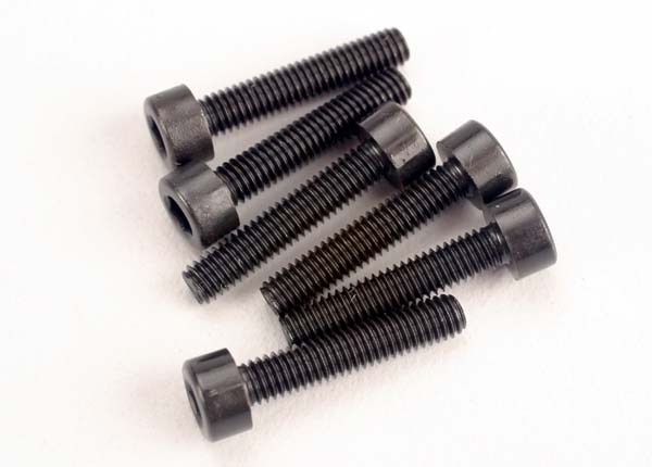 Traxxas 2586 Screws Cap-Head 3X15Mm Hex (6)