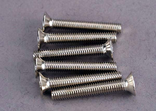 Traxxas 2590 Screws Countersunk 3X20Mm (6)