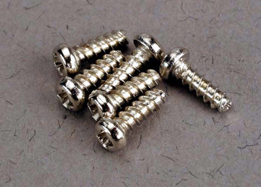 Traxxas 2674 Screws Round-Head 2X6Mm St