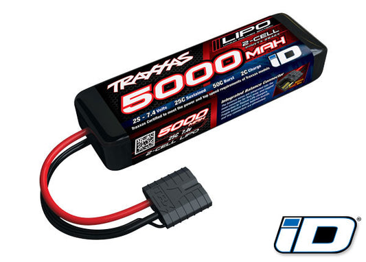 Traxxas 2842X 2S Lipo 5000Mah 7.4V 25C