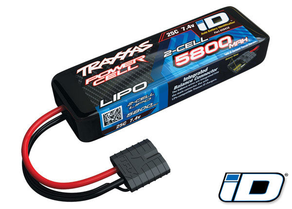 Traxxas 2843X 2S Lipo 5800Mah 7.4V 25C