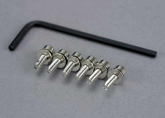 Traxxas 3159 Screws Cap-Head 3X10Mm Lk Wshr