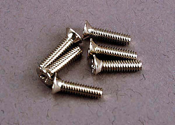 Traxxas 3161 Screws Countersunk 2X8Mm (6)