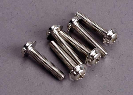 Traxxas 3187 Screws Washerhead 3X15Mm (6)