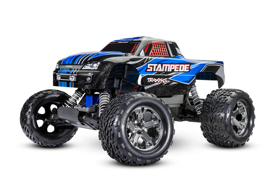 Traxxas 36054-8-Blue Stampede 1/10 Monster Truck