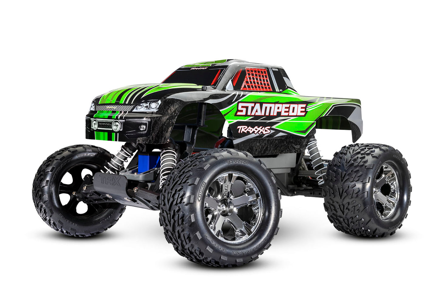 Traxxas 36054-8-Grn Stampede 1/10 Monster Truck