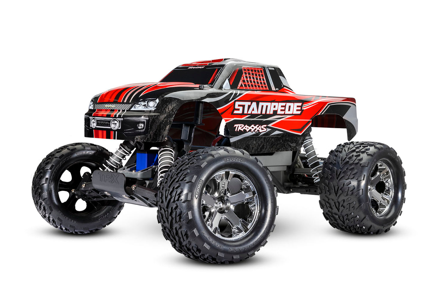 Traxxas 36054-8-Red Stampede 1/10 Monster Truck