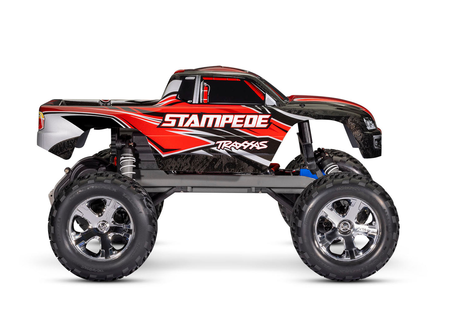 Traxxas 36054-8-Red Stampede 1/10 Monster Truck