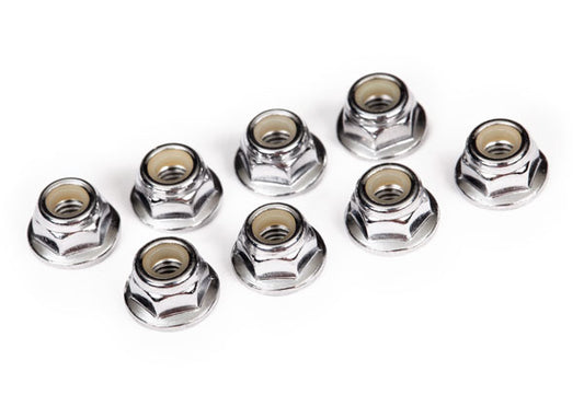 Traxxas 3647 Nut Flanged Nylon Locking 4Mm