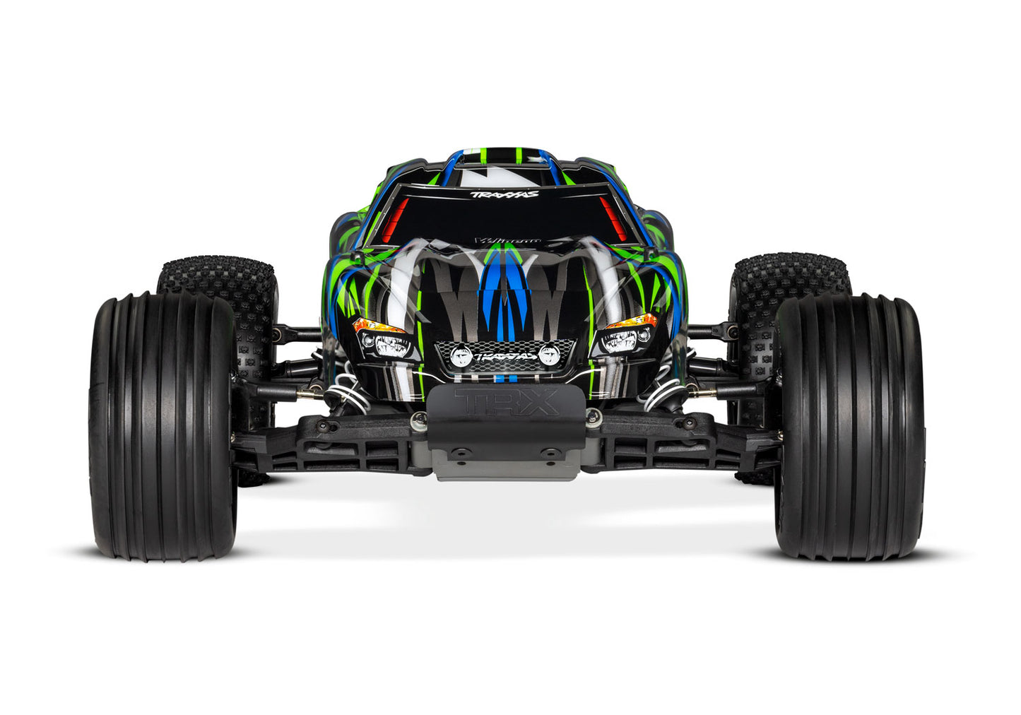 Traxxas 37076-74-Grn Rustler Vxl Mag 272R Trans