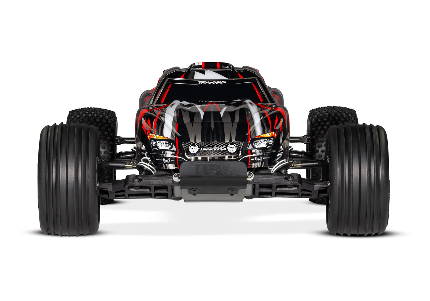 Traxxas 37076-74-Red Rustler Vxl Mag 272R Trans