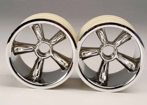 Traxxas 4174 Wheels Pro Star Chrm 2.2 Frnt