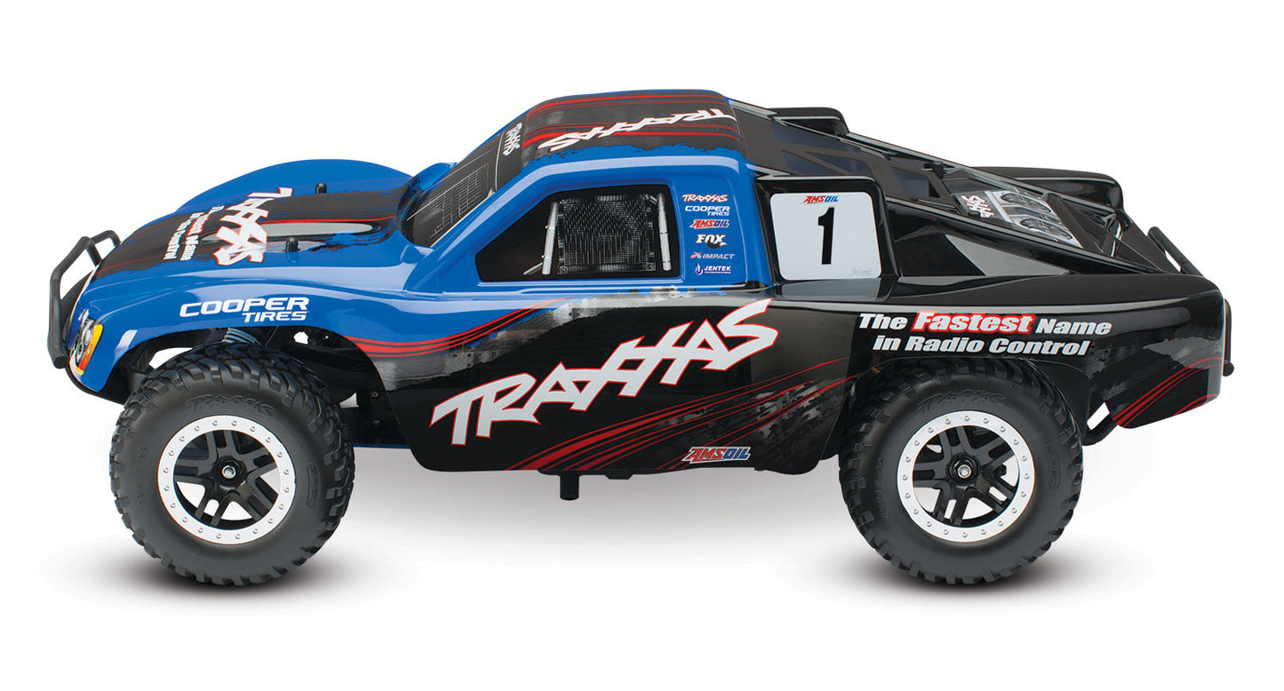 Traxxas 44056-3-Blue Nitro Slash 2Wd W/Tsm