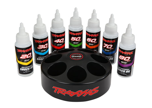 Traxxas 5038X Shock Oil Set, W/Carousel