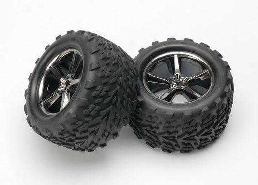 Traxxas 5374A T&W Gemini Blk Chrm/Talon Tire