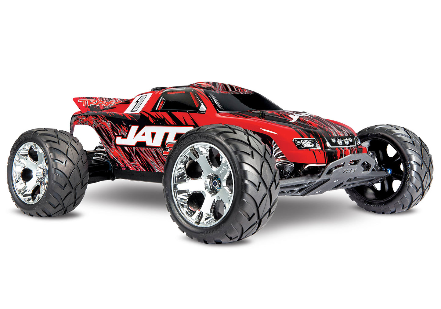 Traxxas 55077-3-Redx Jato 3.3 W/2.4Ghz Radio