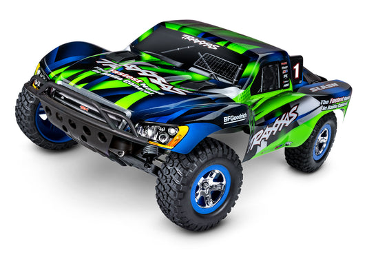 Traxxas 58034-8-Grn Slash 1/10 Short Course Truck