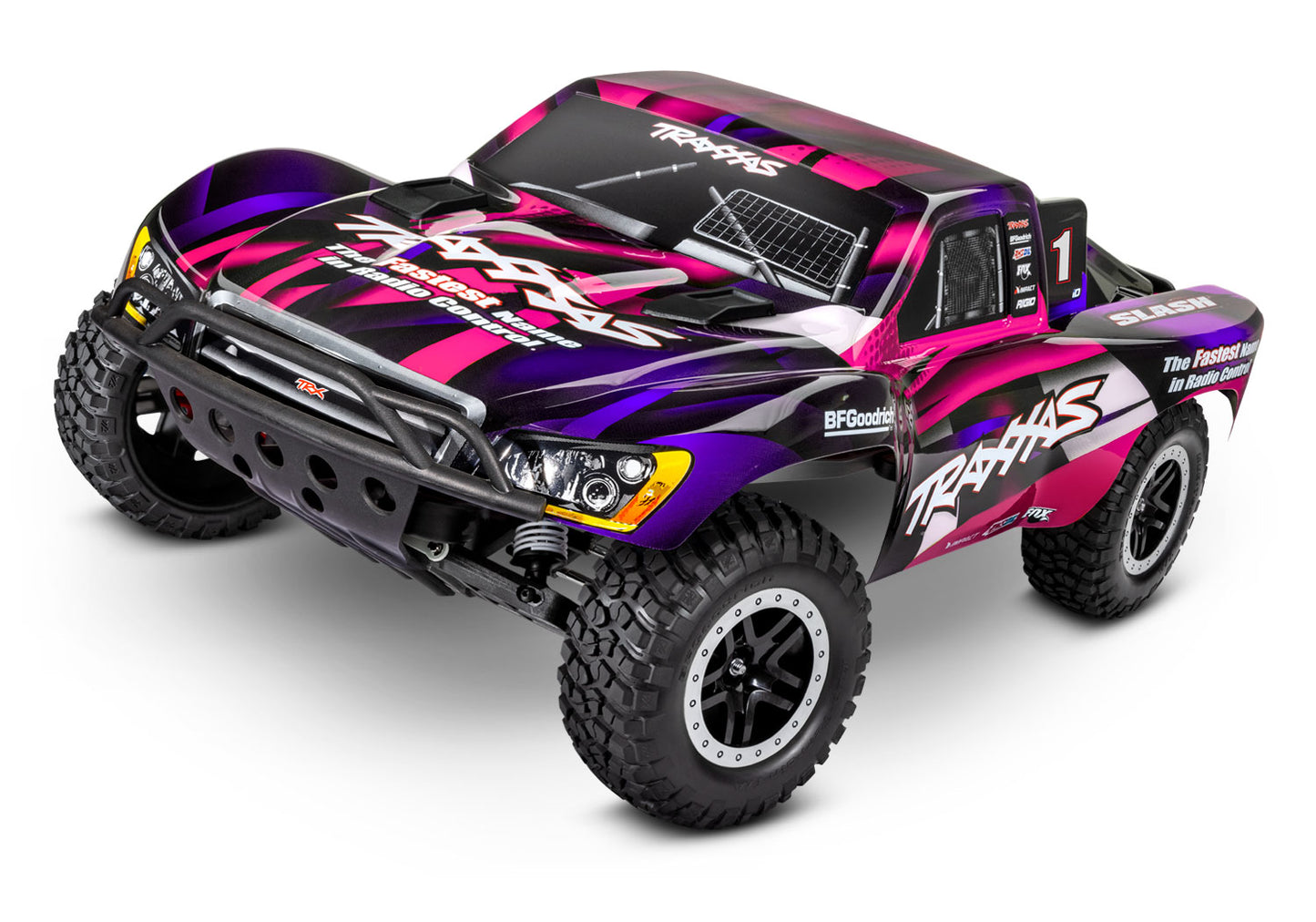 Traxxas 58034-8-Pink Slash 1/10 Short Course Truck