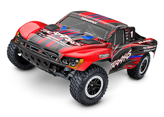 Traxxas 58134-4-Red Slash 2Wd Bl-2S