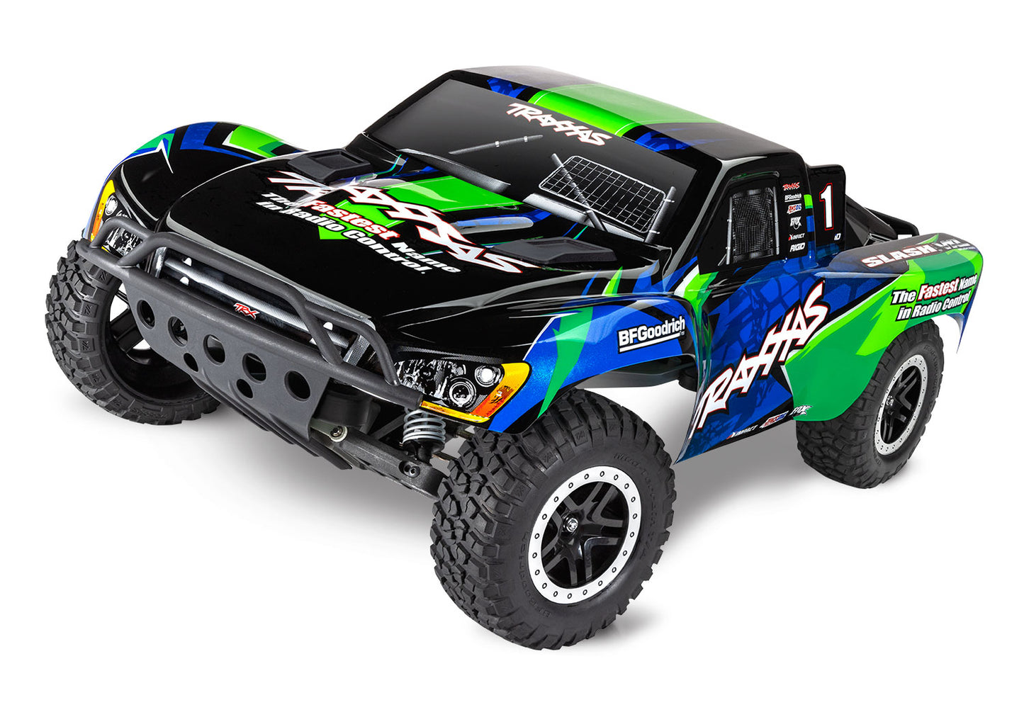 Traxxas 58276-74-Grn Slash Vxl Mag 272R Trans