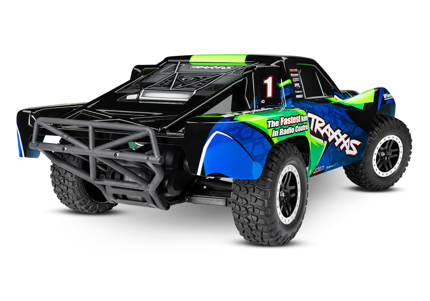 Traxxas 58276-74-Grn Slash Vxl Mag 272R Trans