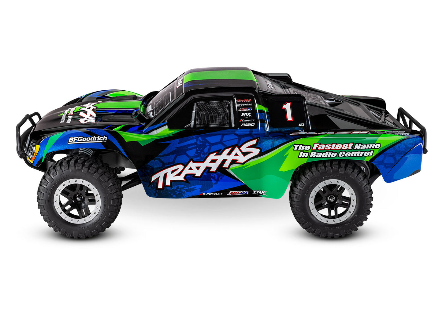 Traxxas 58276-74-Grn Slash Vxl Mag 272R Trans