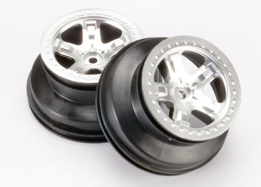 Traxxas 5872 Wheels Sct Stn Chrm Bdlk 2.2 R