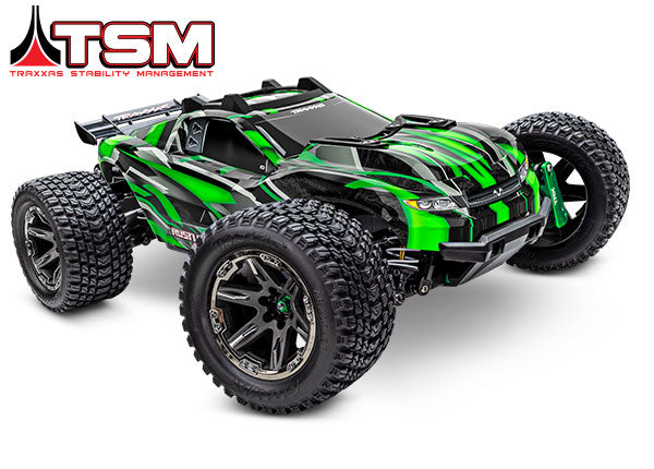 Traxxas 67097-4-Grn Rustler 4X4 Ultimate