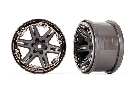 Traxxas 6772-Blkcr Wheels Rxt Graphite Gray 2.8