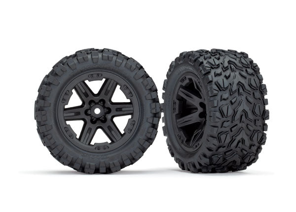 Traxxas 6773 T&W Rxt Blk 2.8/Talon Ext Tire