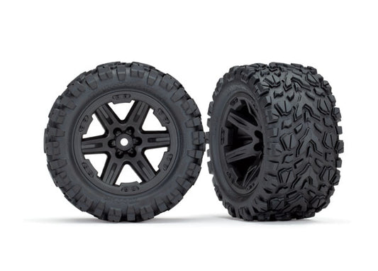 Traxxas 6774 T&W Rxt Blk/Talon Ext Tsm Tire