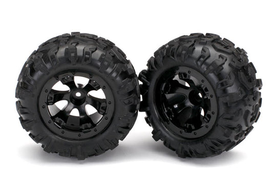 Traxxas 7277 T&W Geode Blk Bdlk/Canyon Tire