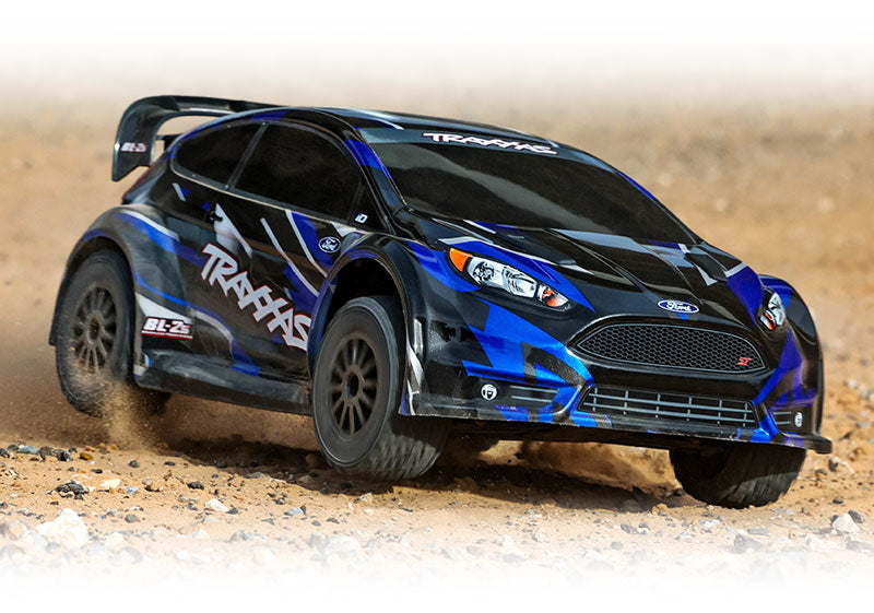 Traxxas 74154-4-Blue Fiesta Rally 4X4 Bl-2S