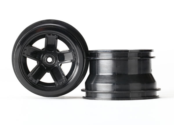 Traxxas 7671 Wheels 5-Spk Blk