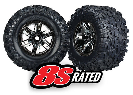 Traxxas 7772A T&W X-Maxx Chrm/Maxx At Tire