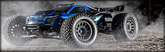 Traxxas 78086-4-Blue Xrt With 8S Esc