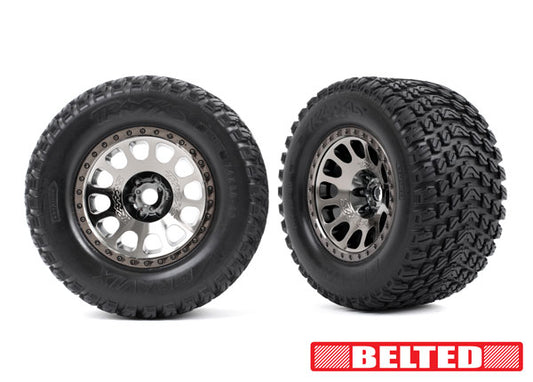 Traxxas 7862X T&W Xrt Rc Bkchr Whl Grvx Tire